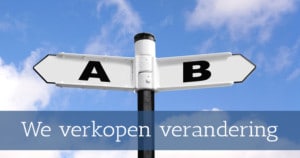 We verkopen verandering
