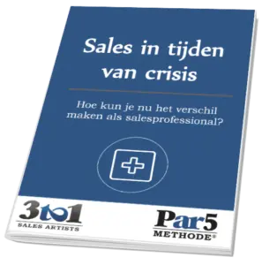 sales in tijden van crisis