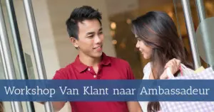 Workshop van klant van ambassadeur