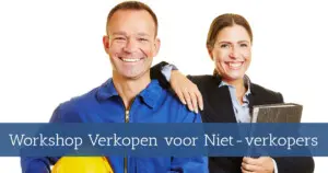 Workshop verkopen voor niet-verkopers