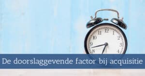 Doorslaggevende factor