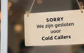 Stoppen met cold calling