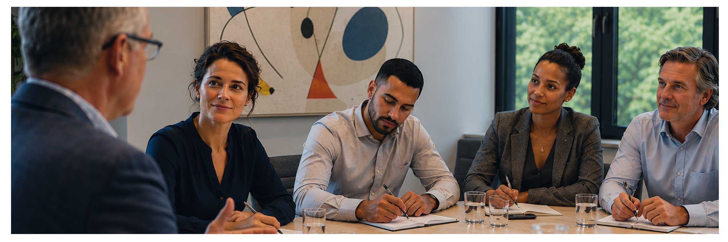 Harro Willemsen begeleidt commerciële professionals tijdens een maatwerk salestraining voor B2B-sales